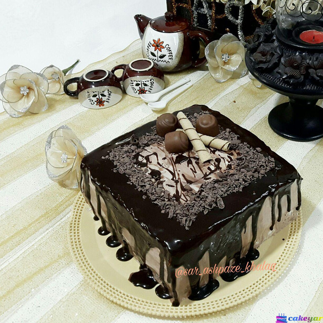 کیک پایه شکلاتی